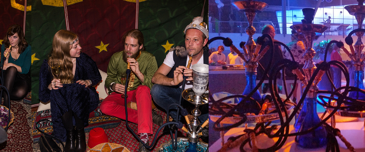 Shisha lounge Arabisch Thema